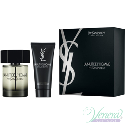 YSL La Nuit De L'Homme Set (EDT 100ml + SG 50ml...