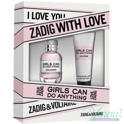 Zadig & Voltaire Girls Can Do Anything Комплект (EDP 30ml + BL 75ml) за Жени Дамски Комплекти