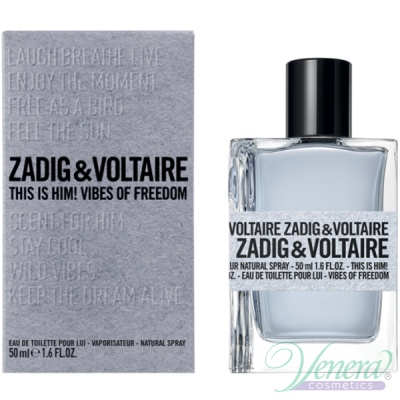 Zadig & Voltaire This is Him Vibes of Freedom EDT 50ml за Мъже Мъжки Парфюми