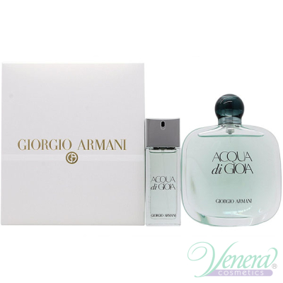Armani Acqua Di Gioia Комплект (EDP 100ml + EDT 20ml) за Жени Дамски комплекти