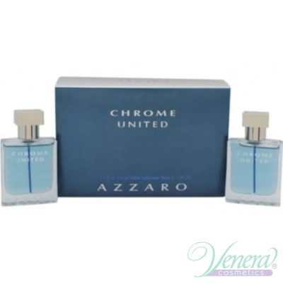 Azzaro Chrome United Комплект (EDT 30ml + EDT 30ml) за Мъже Мъжки Комплекти