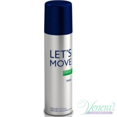 Benetton Let's Move  Deo Spray 150ml за Мъже
