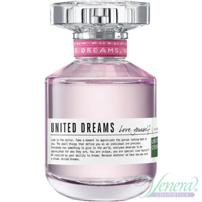 Benetton United Dreams Love Yourself EDT 80ml за Жени БЕЗ ОПАКОВКА Дамски Парфюми без опаковка