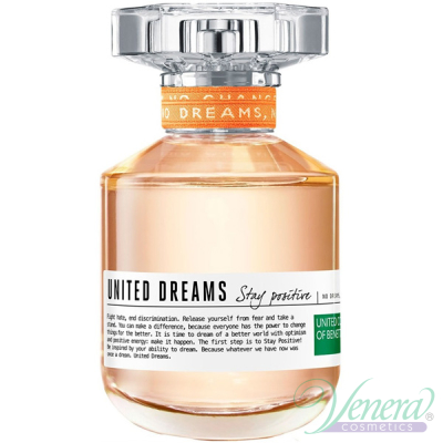 Benetton United Dreams Stay Positive EDT 80ml за Жени БЕЗ ОПАКОВКА Дамски Парфюми без опаковка