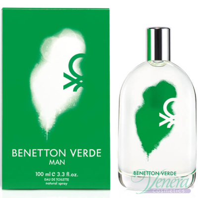 Benetton Verde Man EDT 100ml за Мъже Мъжки Парфюми