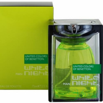 Benetton White Night EDT 75ml за Мъже Мъжки Парфюми