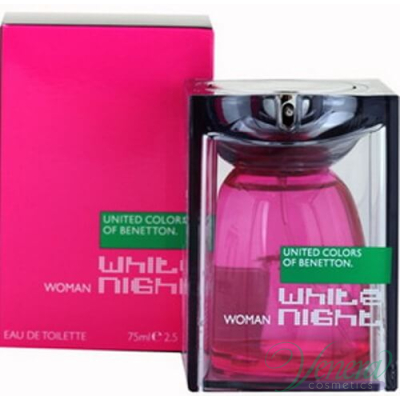Benetton White Night EDT 75ml за Жени Дамски Парфюми