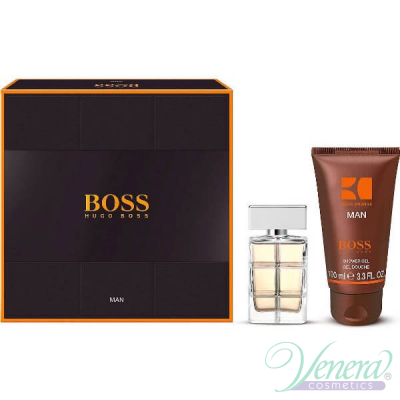Boss Orange Man Комплект (EDT 40ml + SG 100ml) за Мъже За Мъже