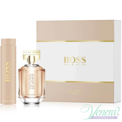 Boss The Scent for Her Комплект (EDP 100ml + BL 200ml) за Жени Дамски Парфюми