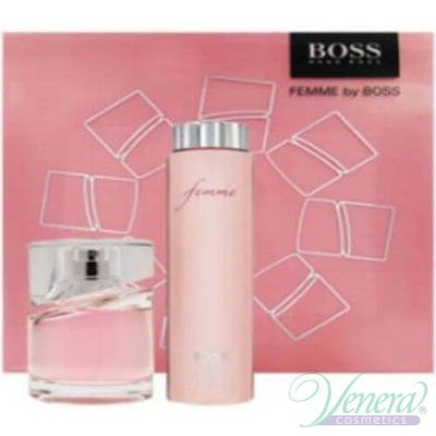 Boss Femme Комплект (EDP 75ml +Body Lotion 200ml) за Жени За Жени