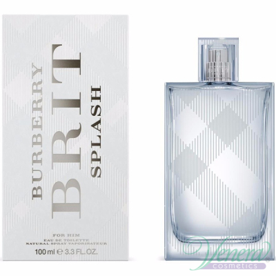 Burberry Brit Splash EDT 100ml за Мъже Мъжки Парфюми