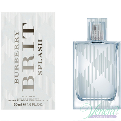 Burberry Brit Splash EDT 50ml за Мъже Мъжки Парфюми