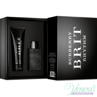 Burberry Brit Rhythm Комплект (EDT 50ml + Shower Gel 100ml) за Мъже За Мъже