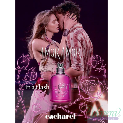 Cacharel Amor Amor In a Flash EDT 100ml за Жени БЕЗ ОПАКОВКА Дамски Парфюми без опаковка