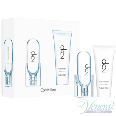 Calvin Klein CK2 Комплект (EDT 50ml + SG 100ml) за Мъже и Жени Мъжки и Дамски Комплекти
