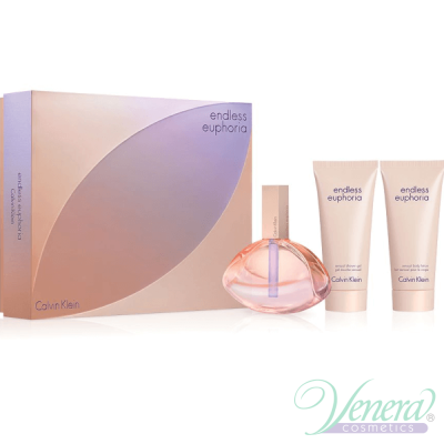 Calvin Klein Endless Euphoria Комплект (EDP 125ml + BL 100ml + SG 100ml) за Жени За Жени