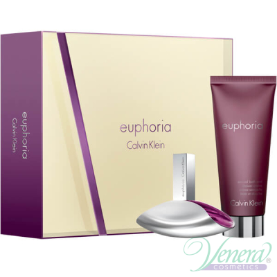 Calvin Klein Euphoria Комплект (EDP 30ml + Shower Cream 100ml) за Жени Дамски Комплекти