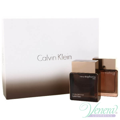 Calvin Klein Euphoria Intense Комплект (EDT 100ml + After Shave 100ml) за Мъже За Мъже
