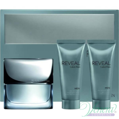 Calvin Klein Reveal Men Копмплект (EDT 100ml + AS Balm 100ml + SG 100ml) за Мъже Мъжки Комплекти