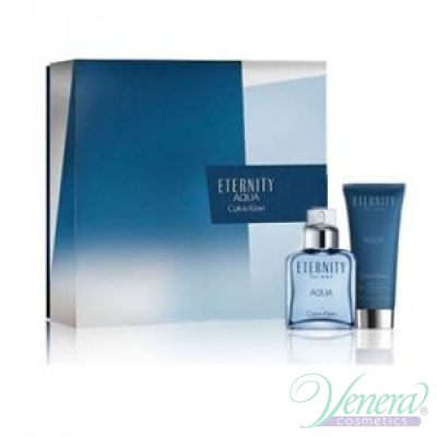 Calvin Klein Eternity Aqua Комплект (EDT 50ml + SG 100ml) за Мъже За Мъже