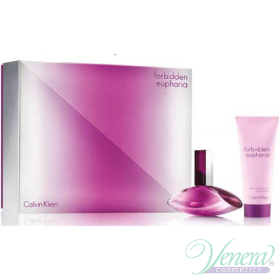 Calvin Klein Euphoria Forbidden Комплект (EDP 50ml + SG 100ml) за Жени За Жени
