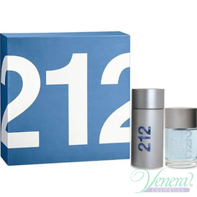 Carolina Herrera 212 Комплект (EDT 100ml + After Shave Lotion 100ml) за Мъже За Мъже