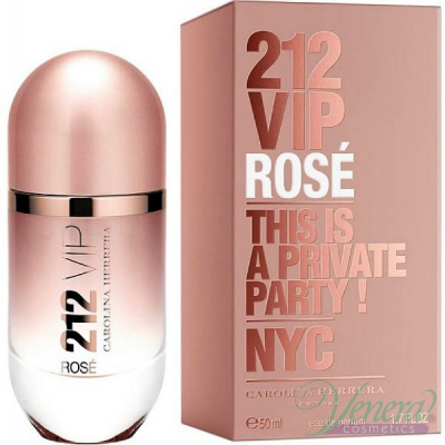 Carolina Herrera 212 VIP Rose EDP 50ml за Жени Дамски Парфюми