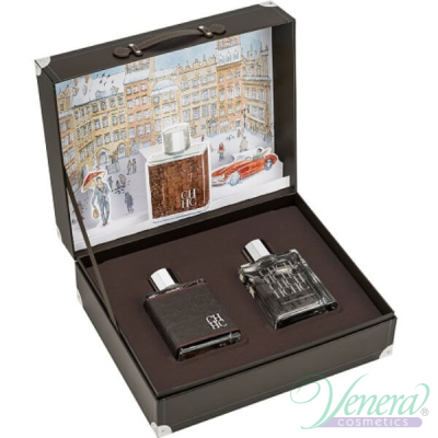 Carolina Herrera CH Комплект (EDT 100ml + AS Lotion 100ml) за Мъже Мъжки Комплекти