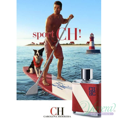 Carolina Herrera CH Men Sport EDT 50ml за Мъже Мъжки Парфюми