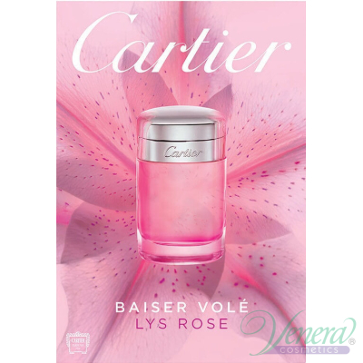 Cartier Baiser Vole Lys Rose EDT 30ml за Жени Дамски Парфюми
