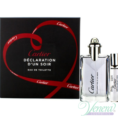 Cartier Declaration d'Un Soir Комплект (EDT 50ml + EDT 9ml) за Мъже Мъжки Парфюми