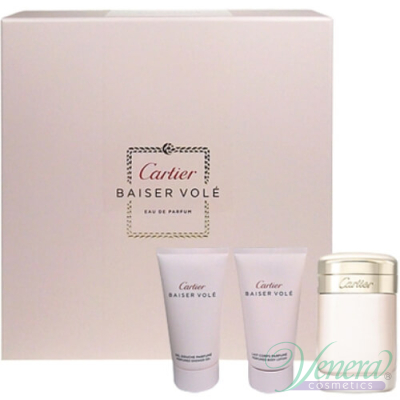Cartier Baiser Vole Комплект (EDP 50ml + BL 50ml + SG 50ml) за Жени За Жени