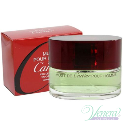Cartier Must de Cartier Pour Homme EDT 50ml за Мъже Мъжки Парфюми