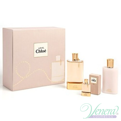 Chloe Love Комплект (EDP 75ml + BL 100ml + mini EDP 5ml) за Жени За Жени