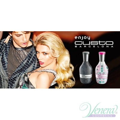 Custo Barcelona Enjoy Man EDT 100ml за Мъже БЕЗ ОПАКОВКА Мъжки Парфюми без опаковка