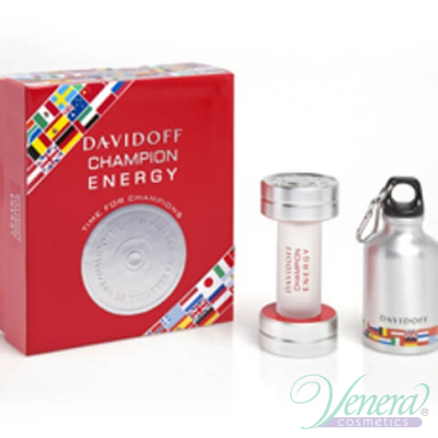 Davidoff Champion Energy Комплект (EDT 50ml + Спортна бутилка) за Мъже За Мъже