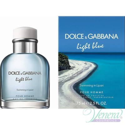 Dolce&Gabbana Light Blue Swimming in Lipari EDT 75ml за Мъже Мъжки Парфюми