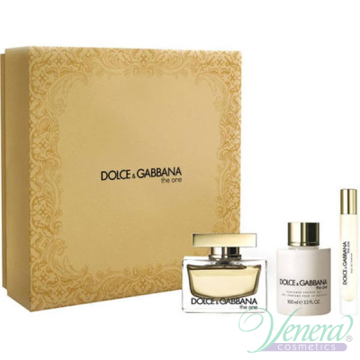 Dolce&Gabbana The One Комплект (EDP 50ml + BL 100ml + EDP 7.4ml) за Жени Дамски Комплекти