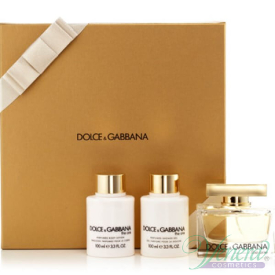 D&G The One Комплект (EDP 75ml + Body Lotion 100ml + Shower Gel 100ml) за Жени За Жени