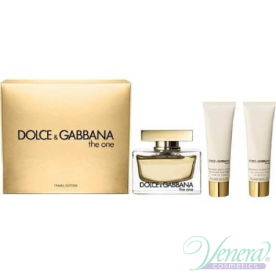 D&G The One Комплект (EDP 75ml + BL 50ml + SG 50ml) за Жени Дамски Комплекти