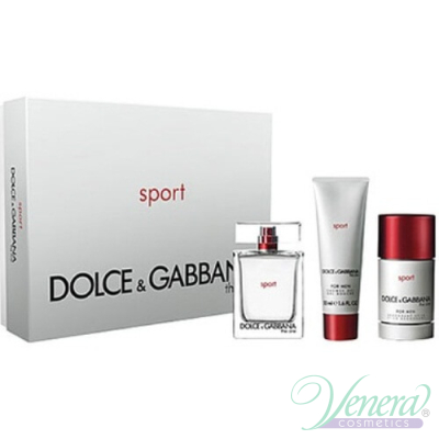 D&G The One Sport Комплект (EDT 100ml + Deo Stick 75ml + SG 50ml) за Мъже За Мъже