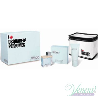 Dsquared2 She Wood Crystal Creek Комплект (EDP 50ml + Body Lotion 100ml + Bag) за Жени За Жени