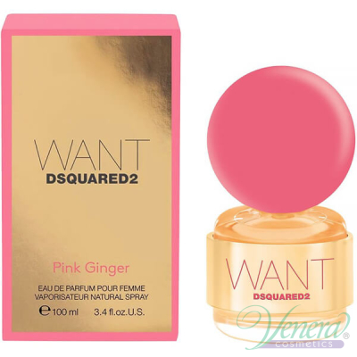 Dsquared2 Want Pink Ginger EDP 100ml за Жени Дамски Парфюми