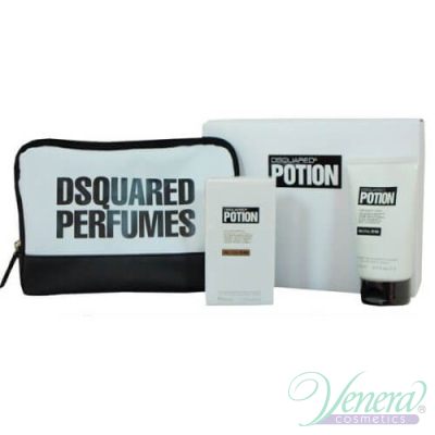 Dsquared2 Potion Комплект (EDP 50ml + Shower Gel 100ml + Bag) за Мъже За Мъже