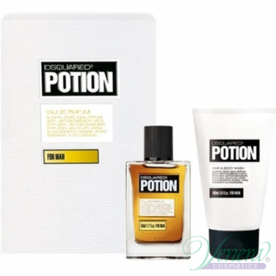 Dsquared2 Potion Комплект (EDP 50ml + Shower Gel 100ml) за Мъже Мъжки Парфюми