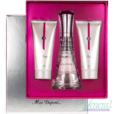 S.T. Dupont Miss Dupont Комплект (EDP 75ml + Body Lotion 75ml+ Shower Gel 75ml)  за Жени За Жени