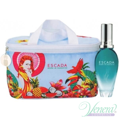 Escada Born In Paradise Комплект (EDT 30ml + Несесер) за Жени За Жени