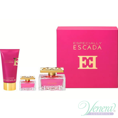 Escada Especially Комплект (EDP 50ml + EDP 6.5ml + Body Lotion 50ml) за Жени За Жени