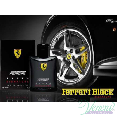 Ferrari Scuedria Ferrari Black Signature EDT 125ml за Мъже Мъжки парфюми