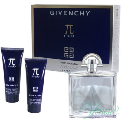Givenchy Pi Neo Комплект (EDT 100ml + AS Balm 75ml + SG 75ml) за Мъже Мъжки Комплекти
